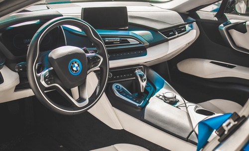 BMW i8 interior well maintained at EurAuto Shop